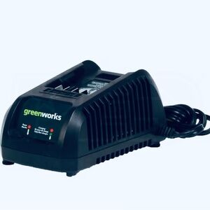 Original Greenworks 40-Volt Lithium-lon Black Battery Charger Great Working